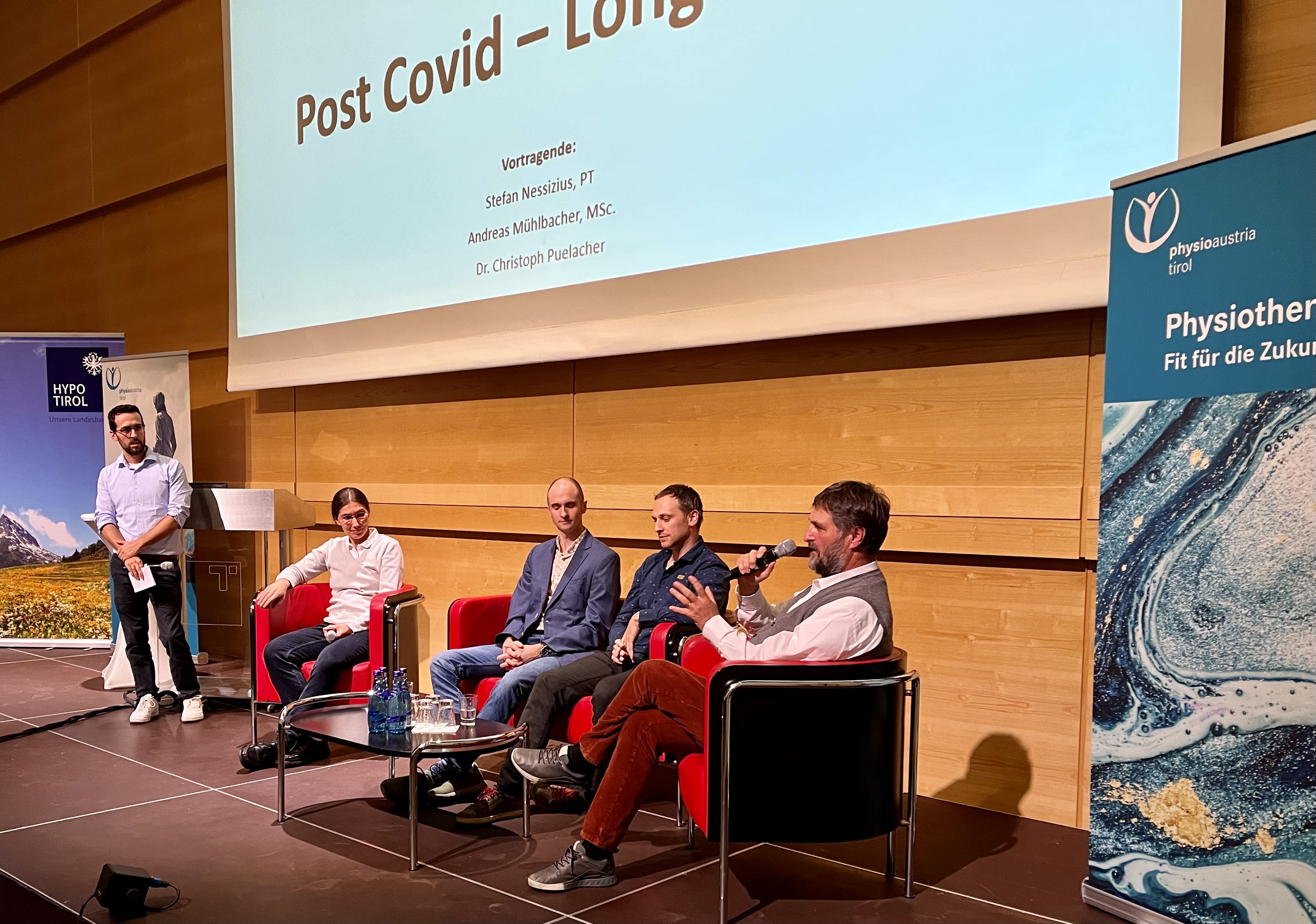 Podiumsdiskussion Physio Table in Innsbruck