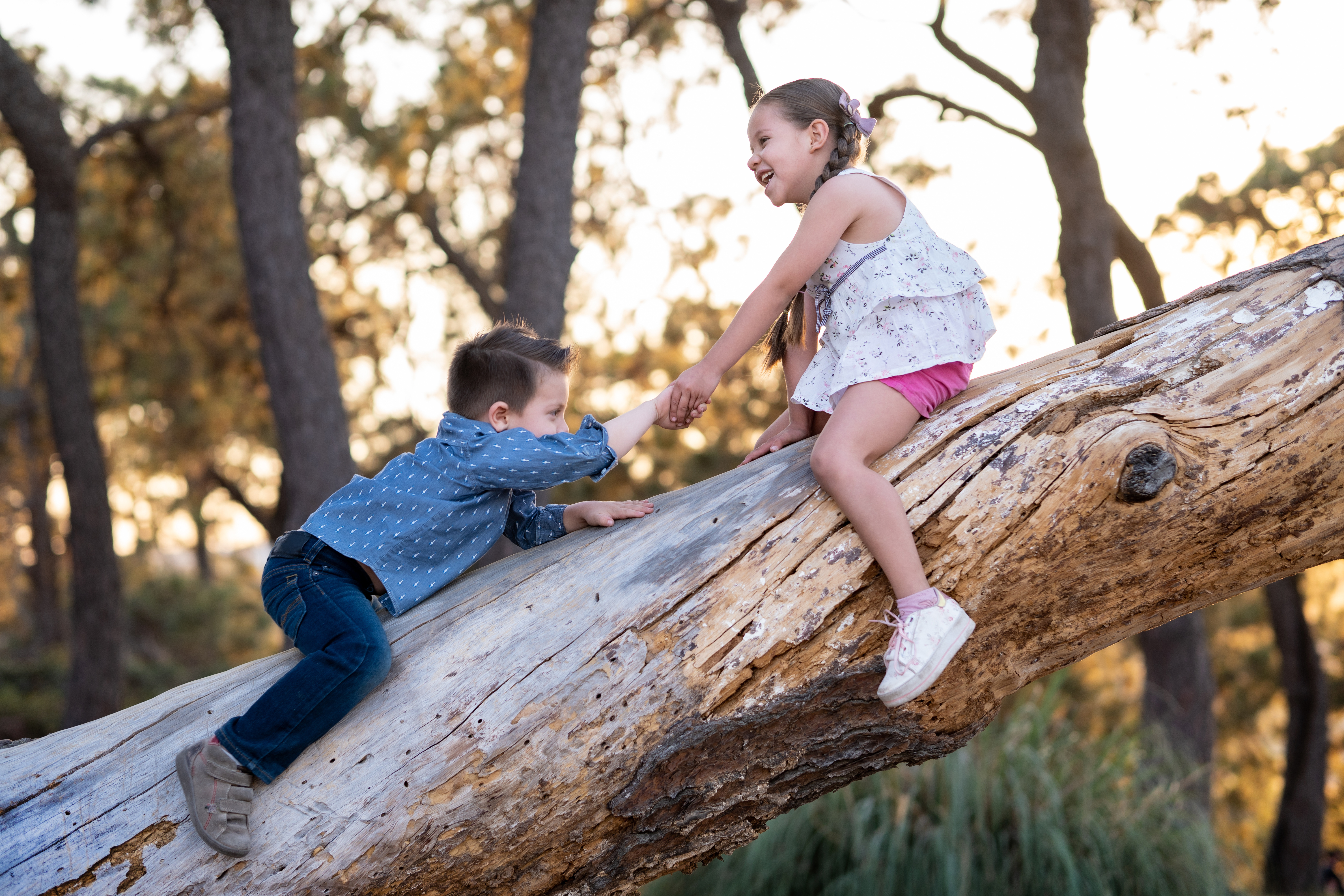"Risky Play": Riskantes Spiel im Freien trägt dazu bei, schweren Verletzungen vorzubeugen.