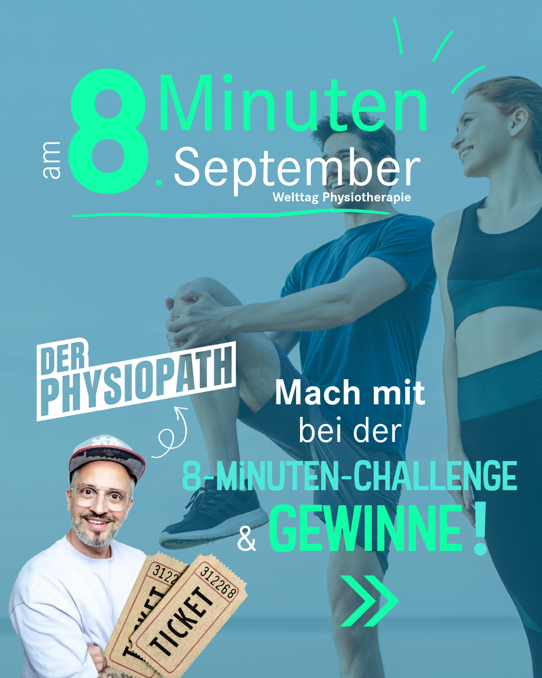 Mitmach-Aktion WELTTAG DER PHYSIOTHERAPIE 2026 Social Media