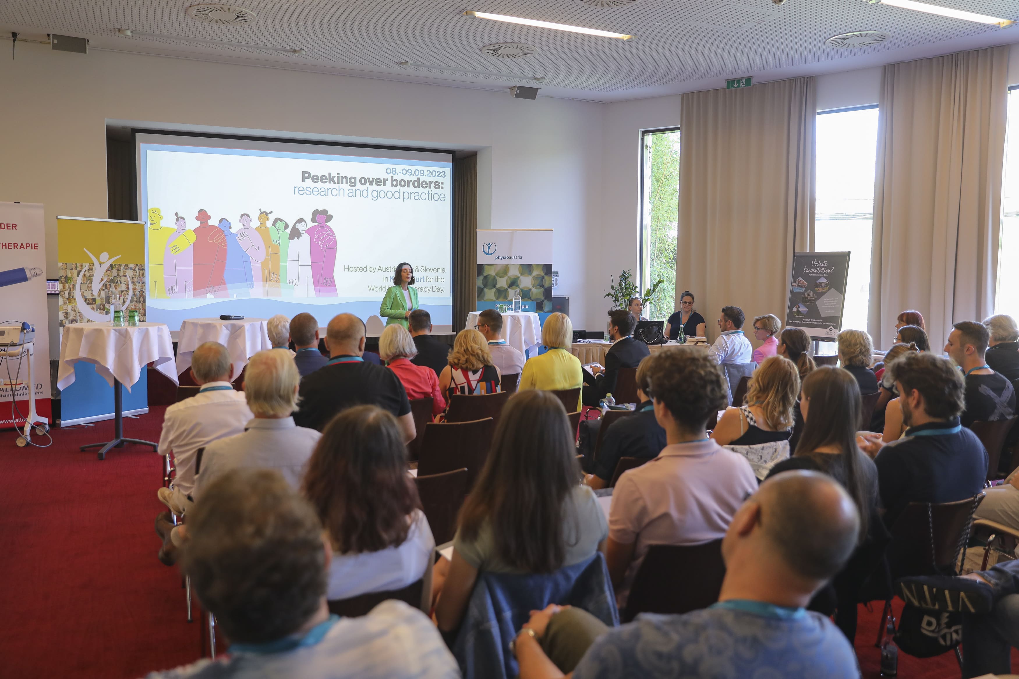 Vortrag vor Publikum
