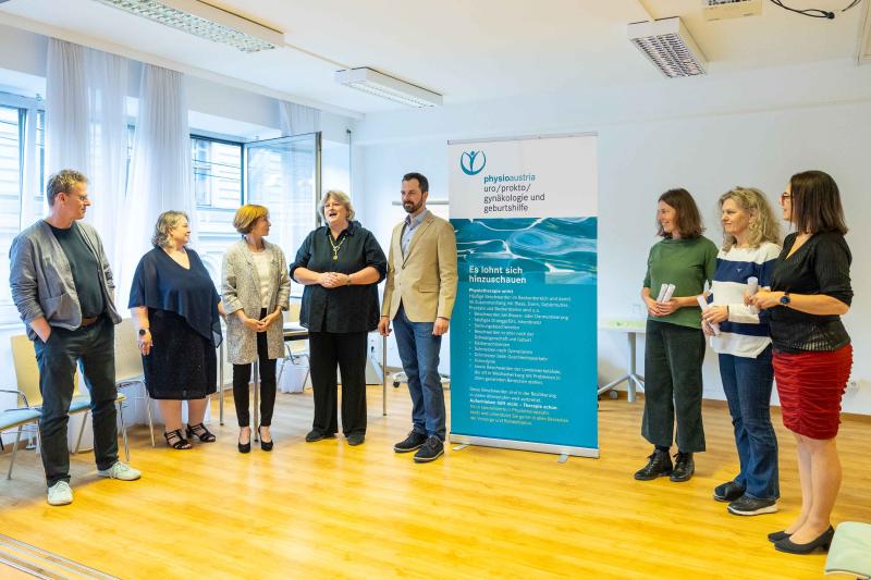 Zertifikatsverleihung Experienced Physiotherapy Practitioner (EPP) Fachbereich Gynäkologie, Urologie, Proktologie bei Physio Austria