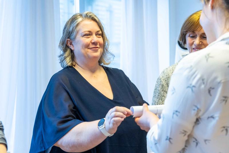 Zertifikatsverleihung Experienced Physiotherapy Practitioner (EPP) Fachbereich Gynäkologie, Urologie, Proktologie bei Physio Austria