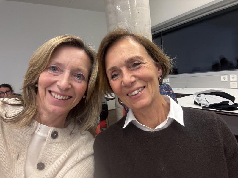 Ehemalige Landesverbandsvorsitzende Salzburg Andrea Weiß und Präsidiumsmitglied Barbara Gödl-Purrer