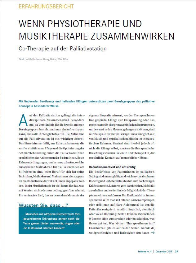 Inform Musiktherapie